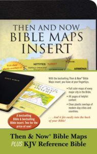 KJV, Bible Bundle, Then and Now Bible Maps Insert