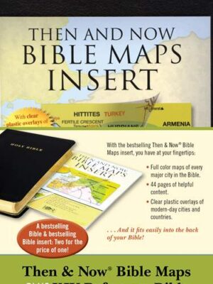 KJV, Bible Bundle, Then and Now Bible Maps Insert