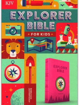 KJV, Explorer Bible for Kids, Imitation Leather, Bubble Gum