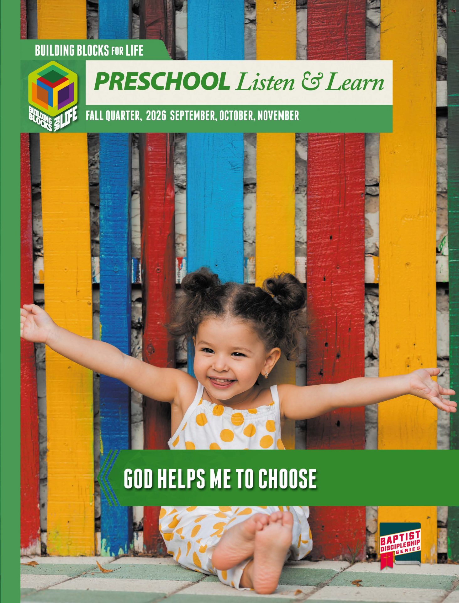 Preschool Listen & Learn BDS Fall 2026