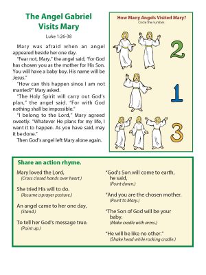 Sunday School, Bible Basics, Kindergarten Bible Stories Leaflets, Winter 2026-27