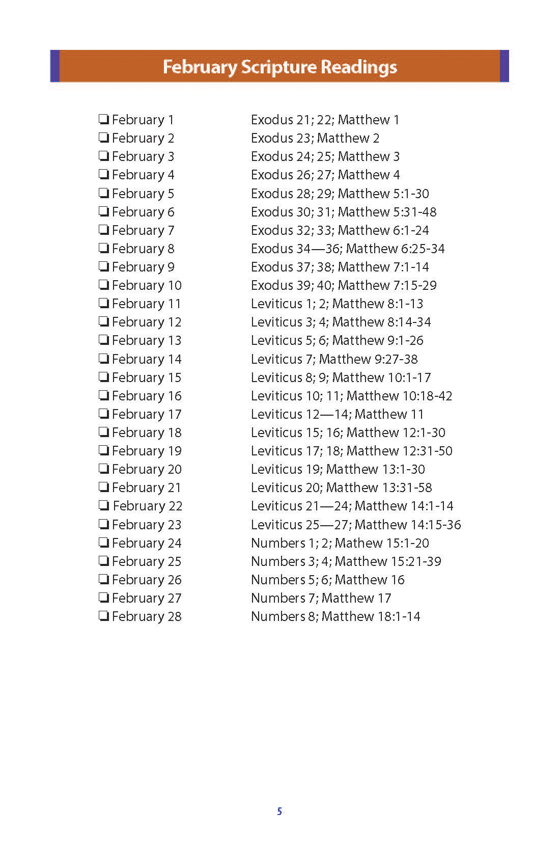 Sunday School, Daily Devotionals, Winter 2026-27 - Image 6