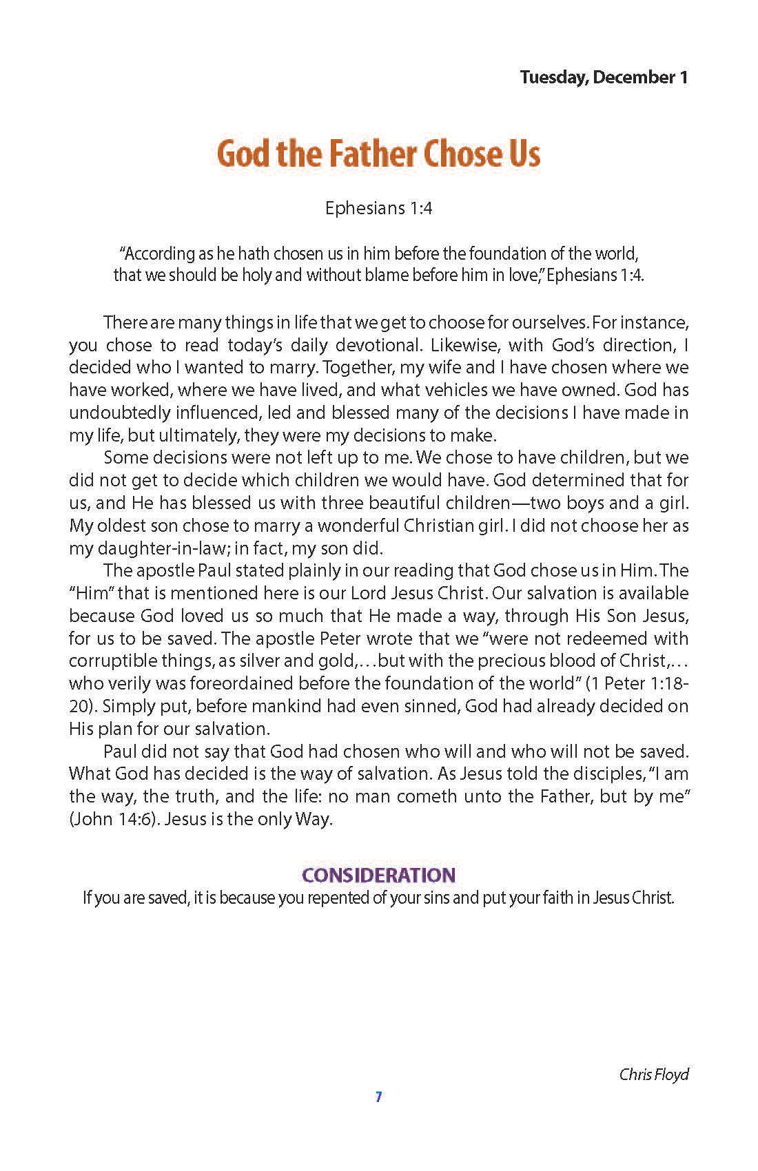 Sunday School, Daily Devotionals, Winter 2026-27 - Image 7