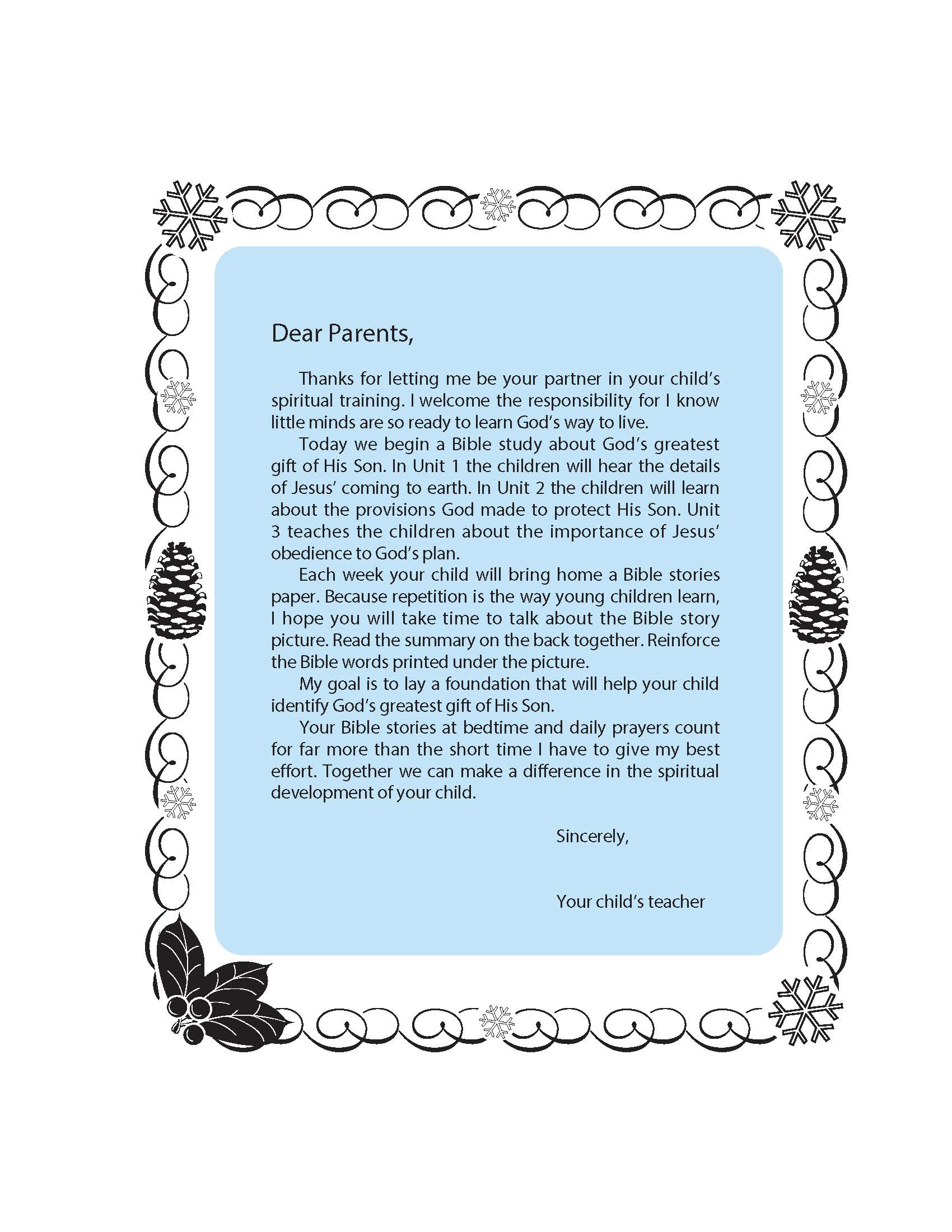 Sunday School, Bible Basics, Preschool Bible Stories, Winter 2026-27 - Image 4