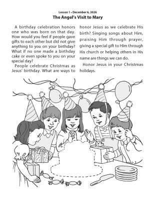 Sunday School, Bible Basics, Kindergarten Make & Take, Winter 2026-27
