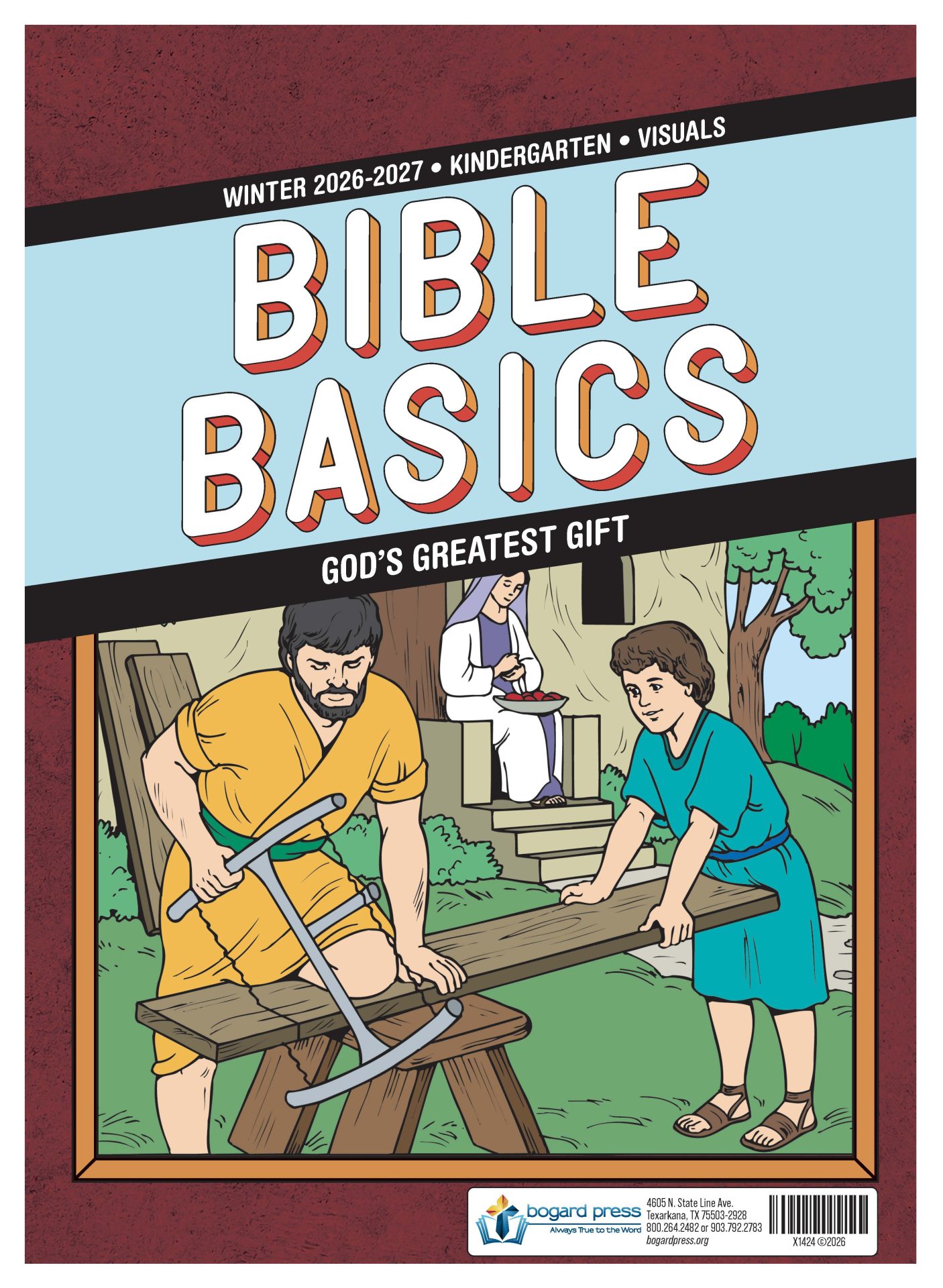 Sunday School, Bible Basics, Kindergarten Visuals, Winter 2026-27 - Image 2