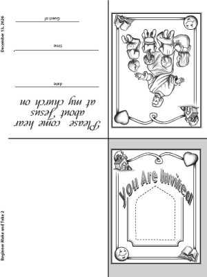 Sunday School, Bible Basics, Beginner Make & Take, Winter 2026-27