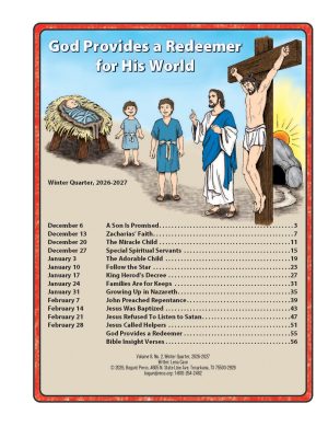 Sunday School, Bible Basics, Primary Learner’s Manual, Winter 2026-27