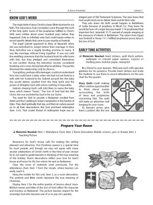 Sunday School, Bible Basics, Primary Teacher’s Guide, Winter 2026-27