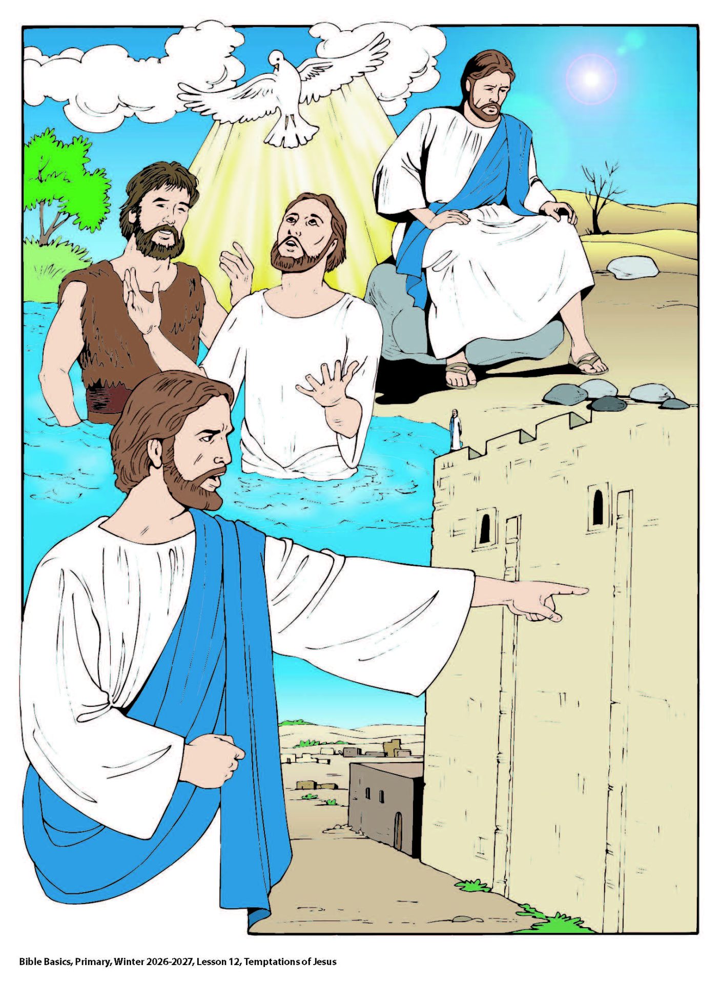 Sunday School, Bible Basics, Primary Visuals, Winter 2026-27 - Image 4
