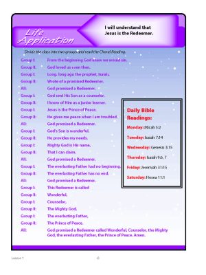 Sunday School, Bible Basics, Junior Learner’s Manual, Winter 2026-27