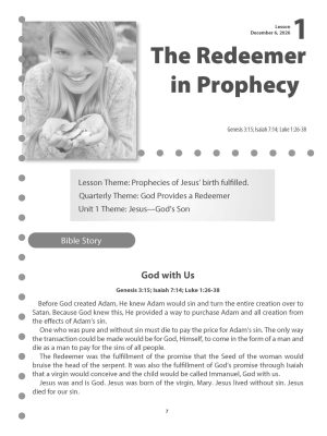 Sunday School, Bible Basics, Junior Teacher’s Guide, Winter 2026-27