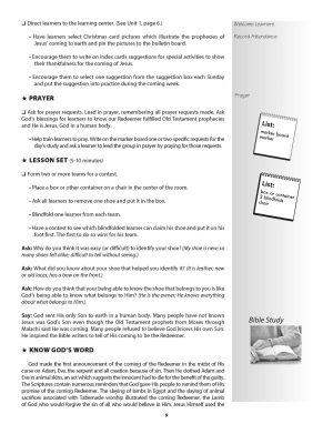 Sunday School, Bible Basics, Junior Teacher’s Guide, Winter 2026-27