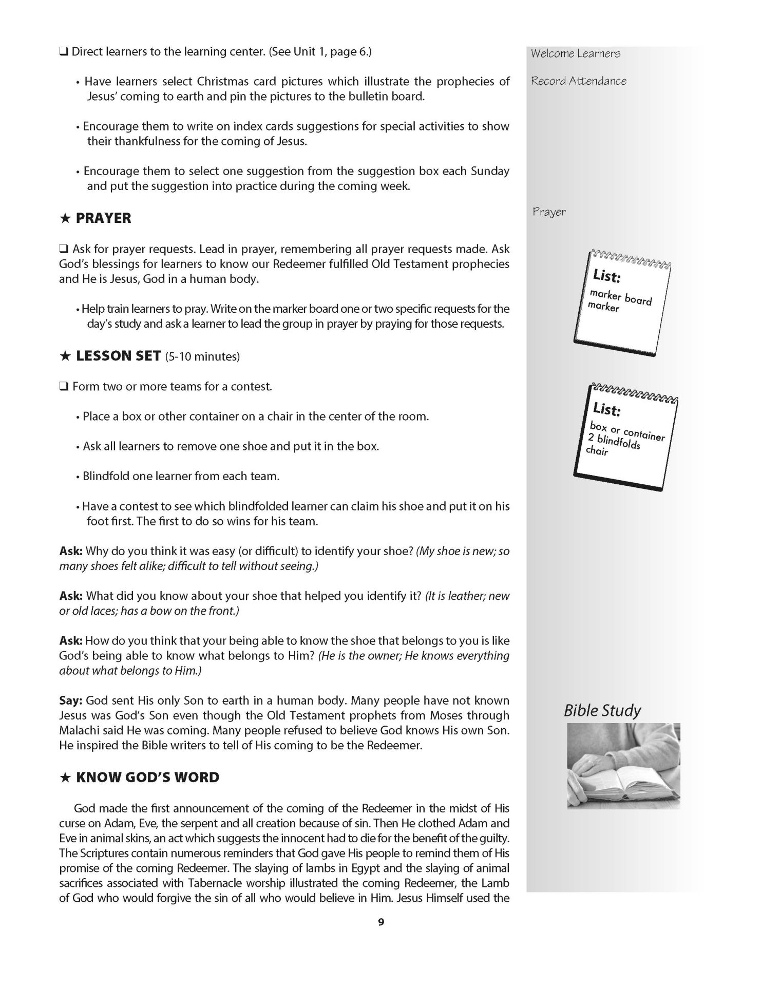 Sunday School, Bible Basics, Junior Teacher's Guide, Winter 2026-27 - Image 10