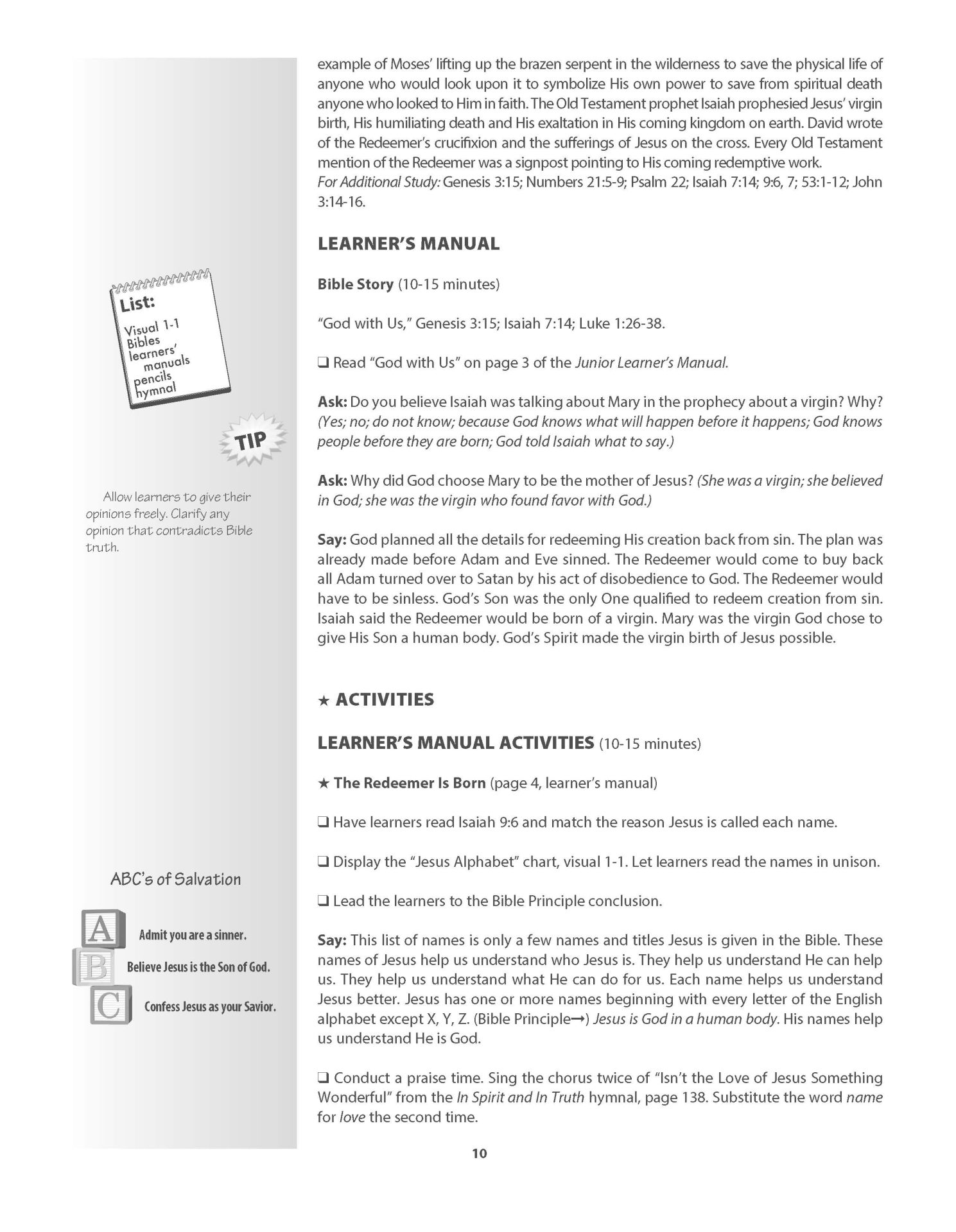 Sunday School, Bible Basics, Junior Teacher's Guide, Winter 2026-27 - Image 11