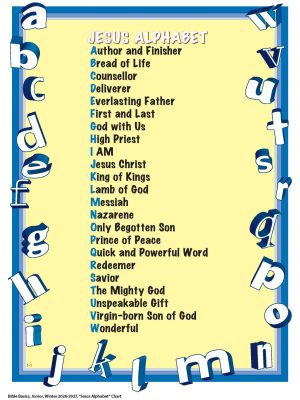 Sunday School, Bible Basics, Junior Visuals, Winter 2026-27