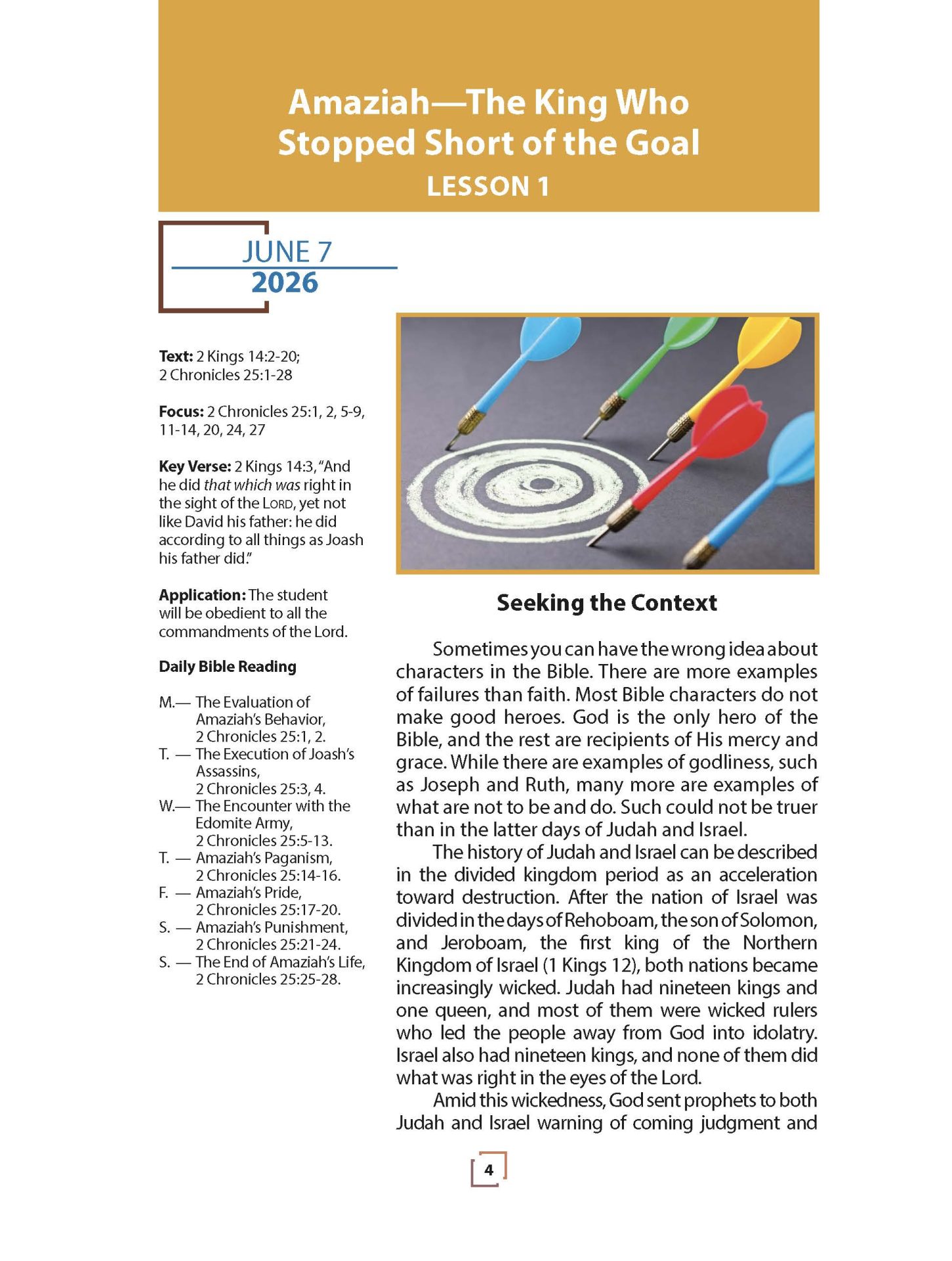 Sunday School, Adult Study Guide Large Print, Summer 2026 - Image 2