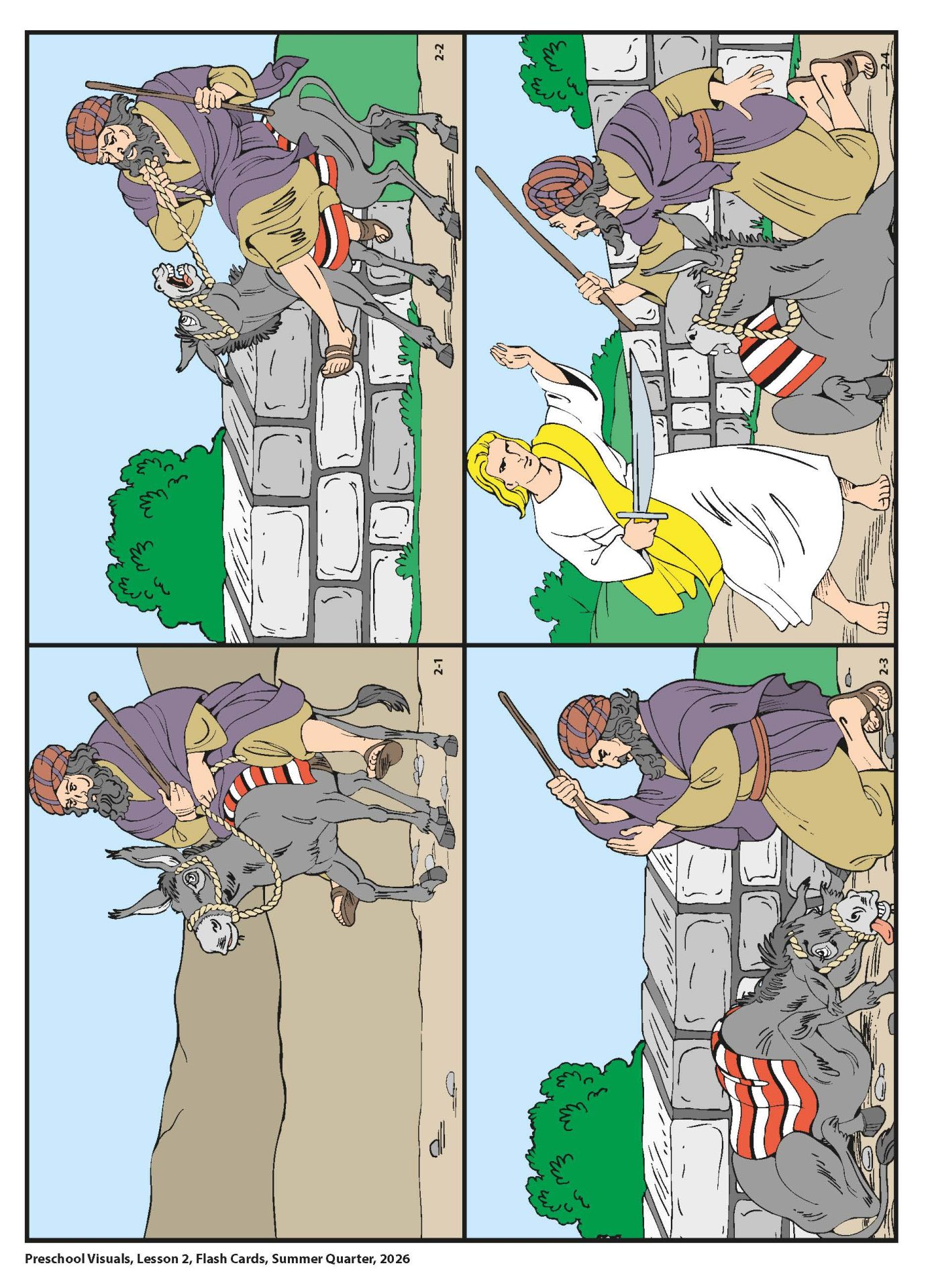 Sunday School Bible Basics Preschool Visuals, Summer 2026 - Image 4