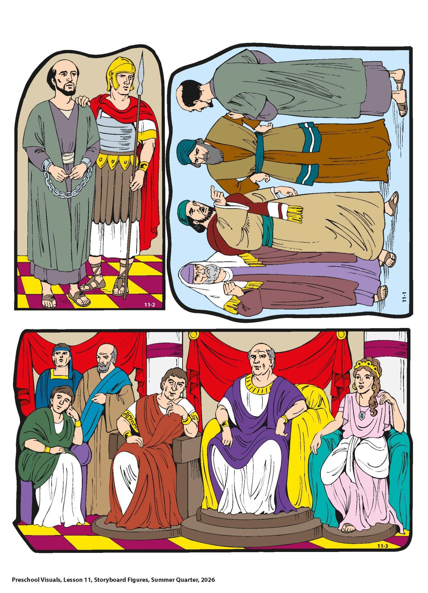 Sunday School Bible Basics Preschool Visuals, Summer 2026 - Image 2
