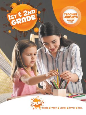 Sunday School SPLAT 1st & 2nd Grade Teacher Leaflets, Summer 2026