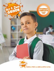 Sunday School SPLAT 1st & 2nd GRADE STUDENT LEAFLETS, Spring 2026