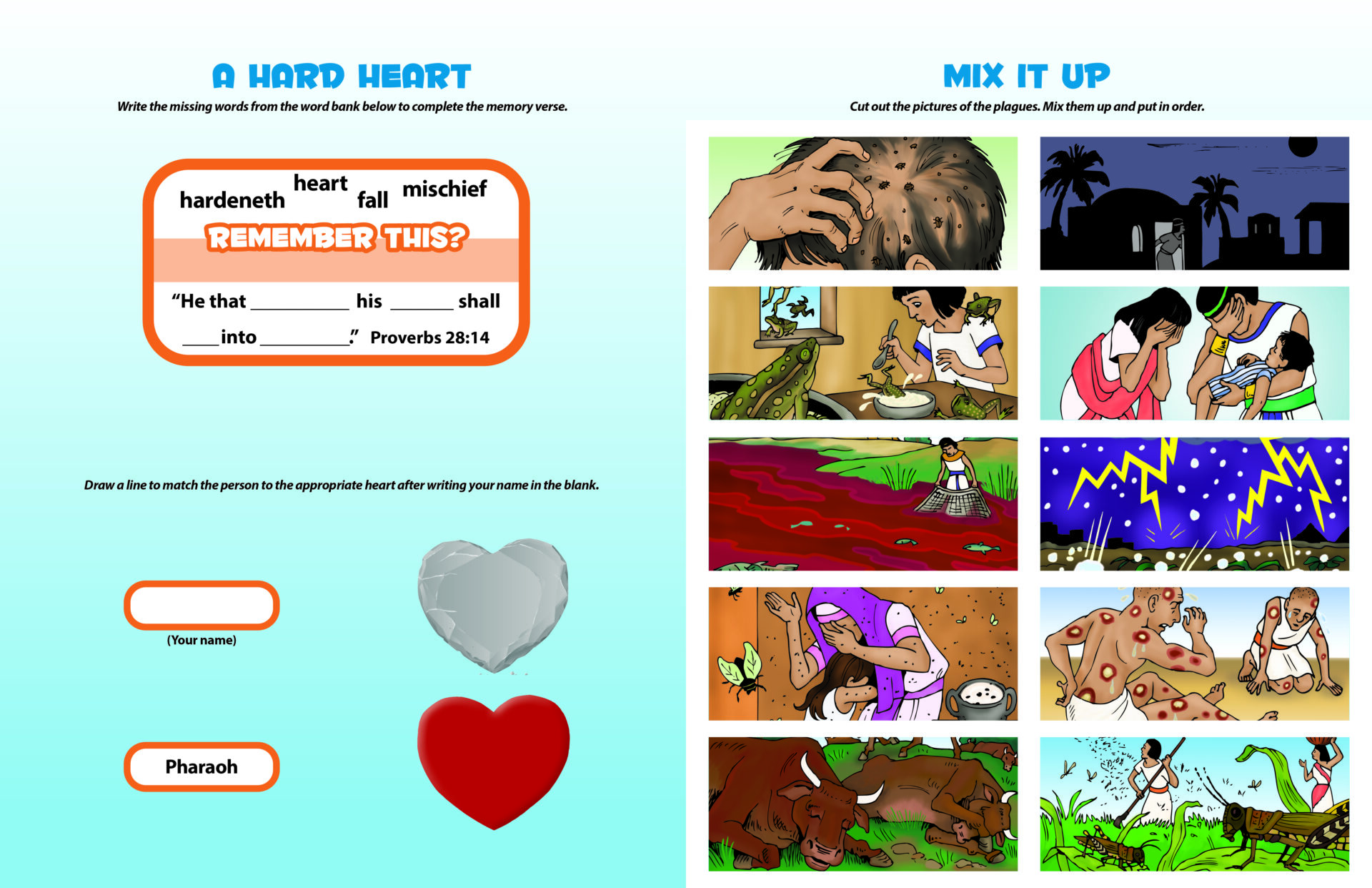 Sunday School SPLAT 1st & 2nd GRADE STUDENT LEAFLETS, Spring 2026 - Image 2