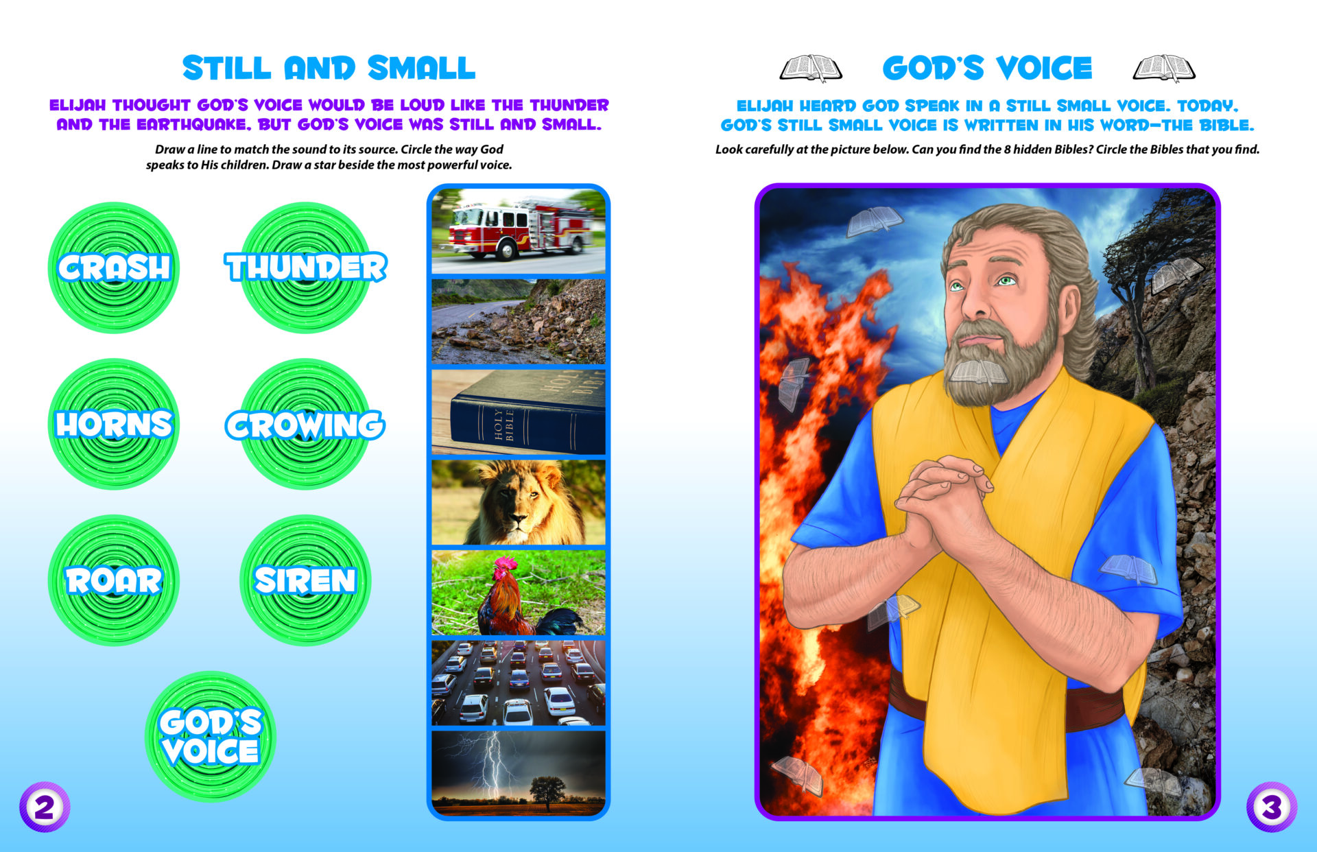 Sunday School SPLAT 3rd & 4th GRADE STUDENT LEAFLETS, Spring 2026 - Image 2