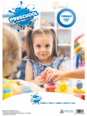 Sunday School SPLAT PRESCHOOL VISUALS, Spring 2026