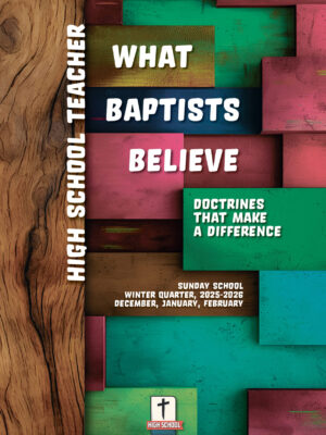 Sunday School HIGH SCHOOL TEACHER, Winter 2025-2026