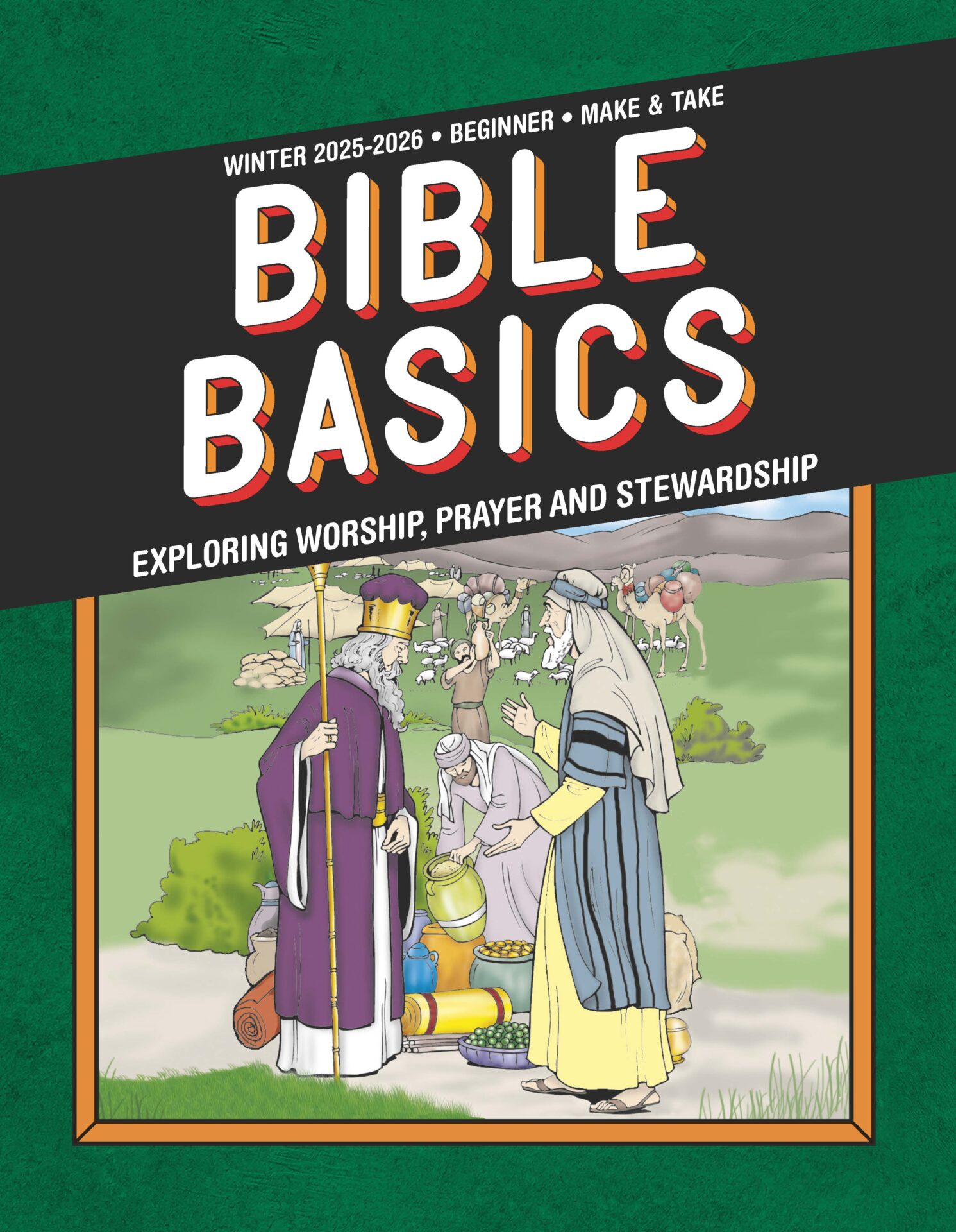 Sunday School BIBLE BASICS BEGINNER MAKE & TAKE, Winter 2025-2026
