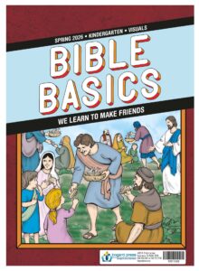 Sunday School BIBLE BASICS KINDERGARTEN VISUALS, Spring 2026