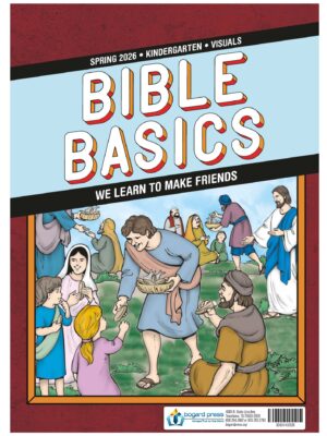 Sunday School BIBLE BASICS KINDERGARTEN VISUALS, Spring 2026