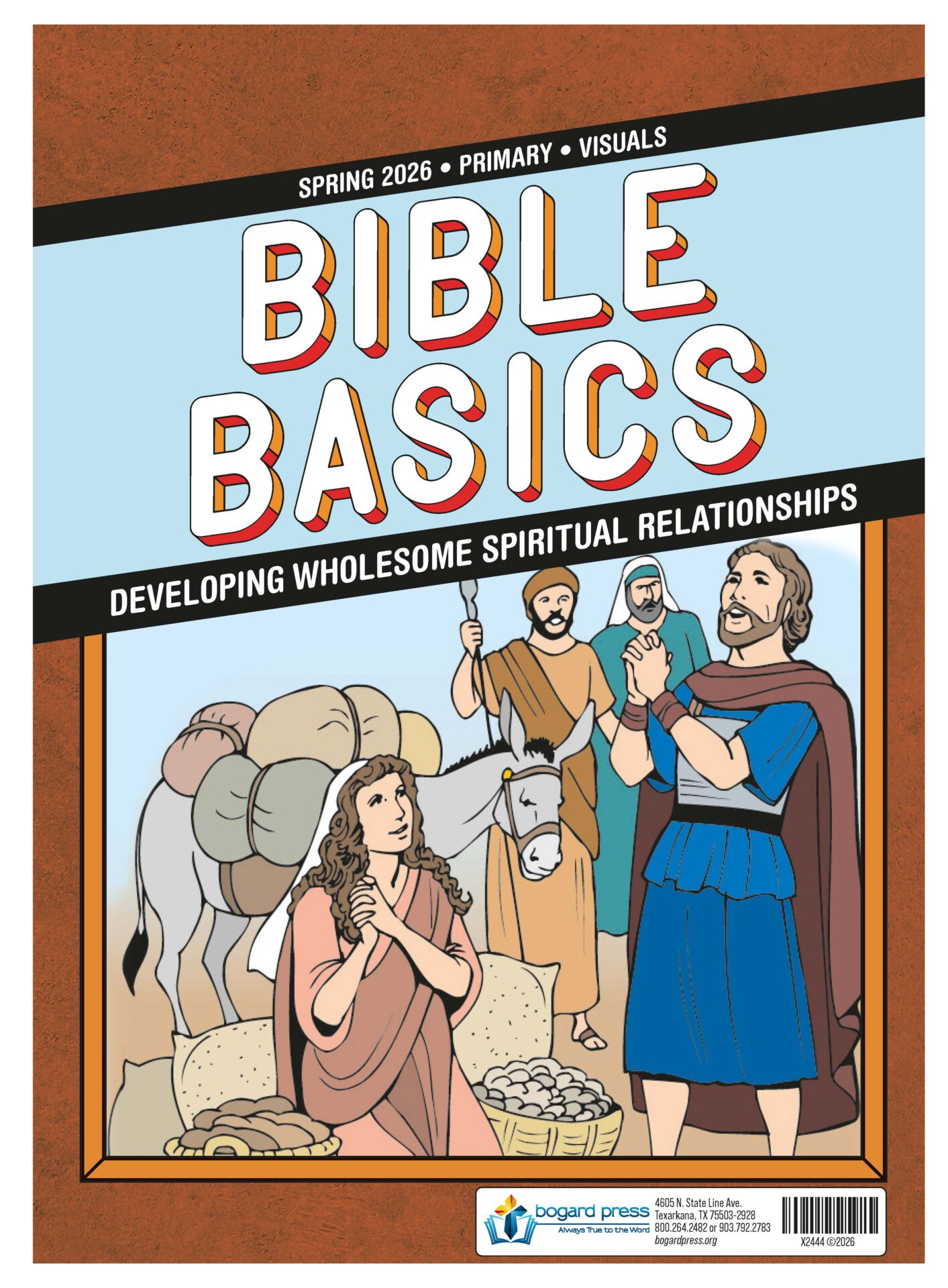 Sunday School BIBLE BASICS PRIMARY VISUALS, Spring 2026