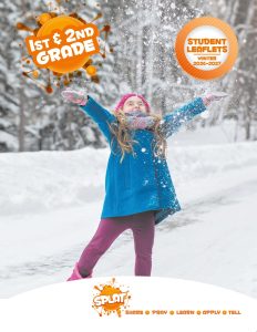 Sunday School, SPLAT, 1st & 2nd Grade Student Leaflets, Winter 2026-27