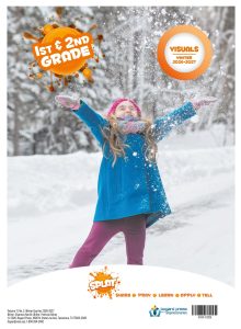 Sunday School, SPLAT, 1st & 2nd Grade Visuals, Winter 2026-27
