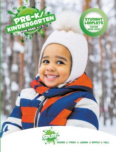Sunday School, SPLAT, Pre-K/Kindergarten Student Leaflets, Winter 2026-27