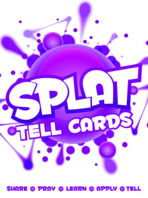 Sunday School SPLAT 3rd & 4th GRADE TELL CARDS, Winter 2025-2026