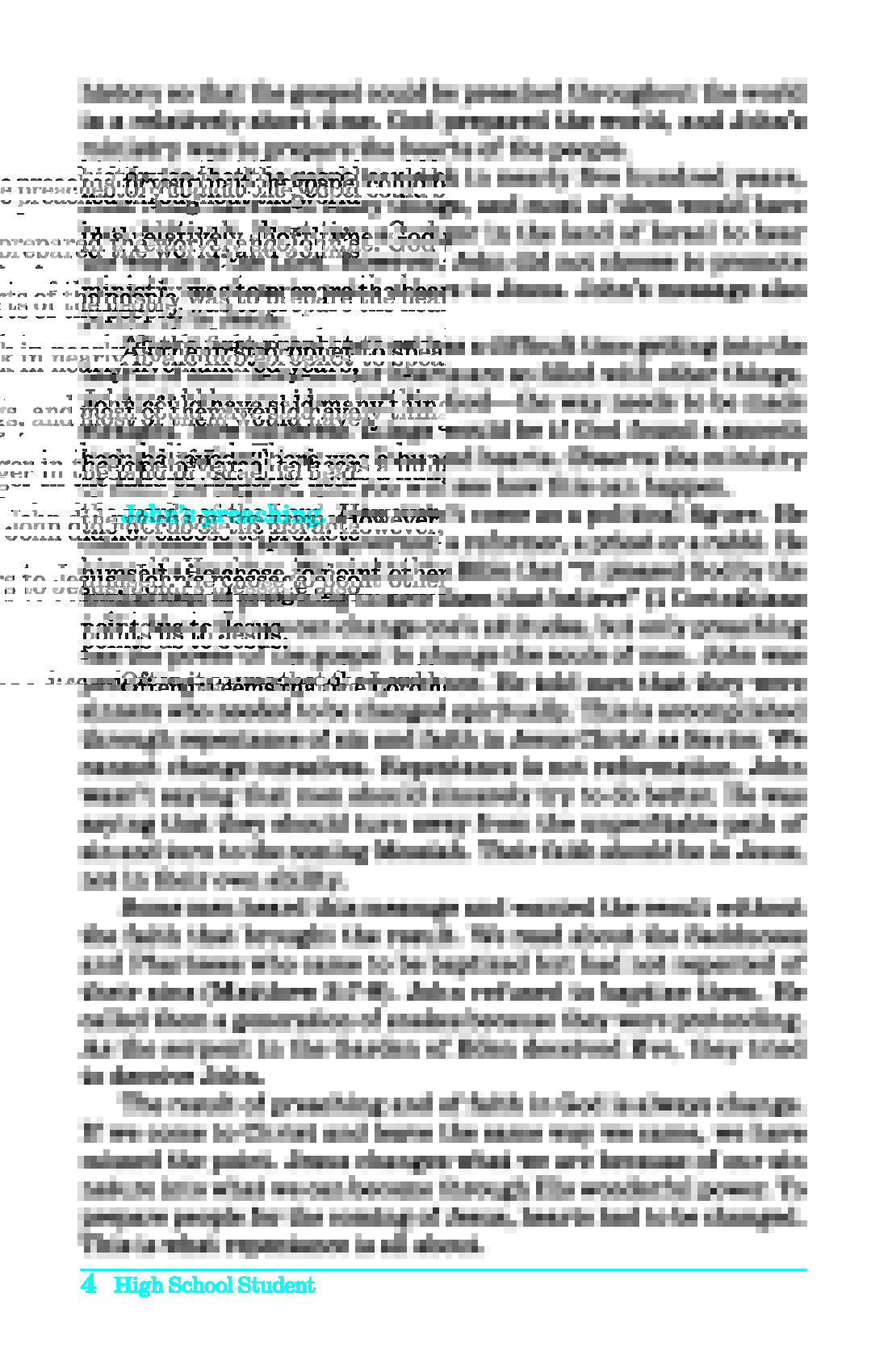 Sunday School HIGH SCHOOL STUDENT, Spring 2026 - Image 4