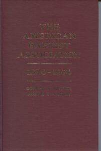HISTORY OF AMERICAN BAPTIST ASSOCIATION by C N Glover and A T Powers