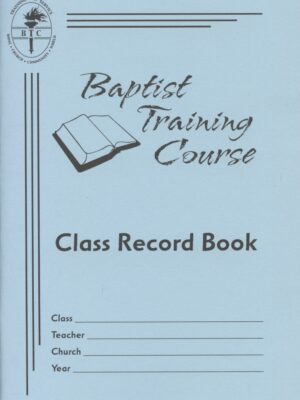 BTC CLASS RECORD BOOK