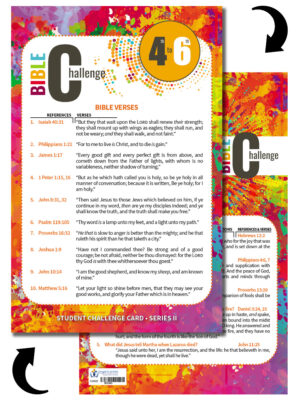 BIBLE CHALLENGE 4th-6th Grade CHALLENGE CARDS, Series II