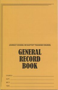 GENERAL RECORD BOOK