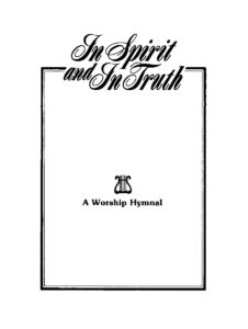 In Spirit and In Truth, Large Print, Loose Leaf