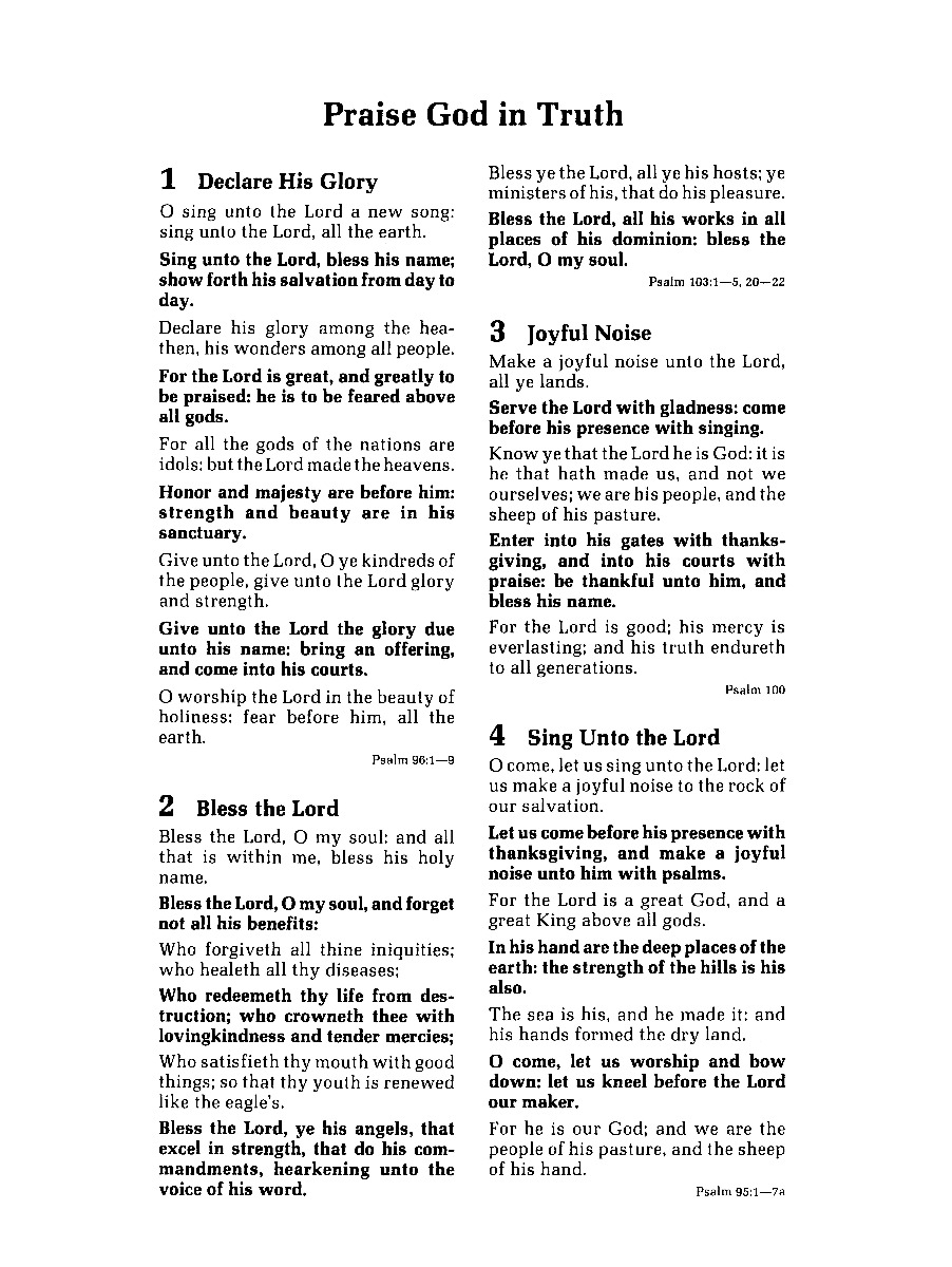 In Spirit and In Truth, Large Print, Loose Leaf - Image 3