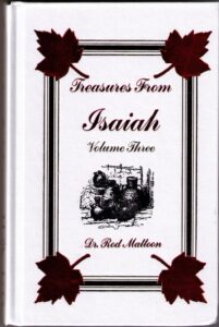 TREASURERS FROM ISAIAH Volume 3 by Dr Rod Mattoon