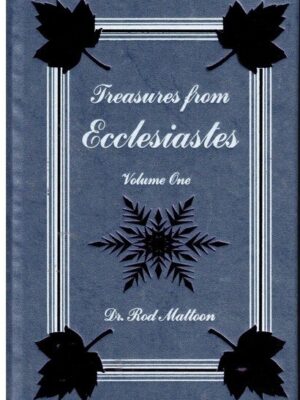 TREASURES FROM ECCLESIASTES VOLUME ONE by Dr. Rod Mattoon