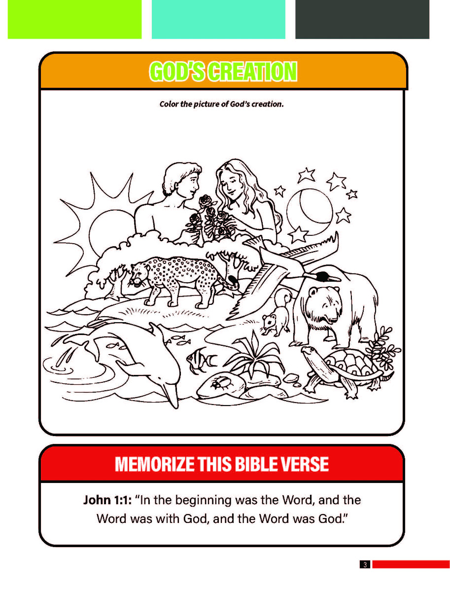 Bible Challenge, 1st-3rd Grade Student Activity Leaflets, Series I - Image 4
