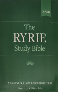 NASB, Ryrie Study Bible, Genuine Leather, Blk, RL, Indexed