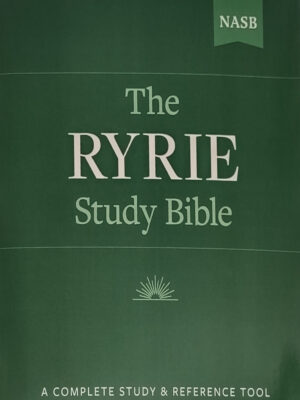 NASB, Ryrie Study Bible, Genuine Leather, Blk, RL, Indexed