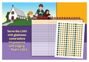 SERVE THE LORD ATTENDANCE CHART